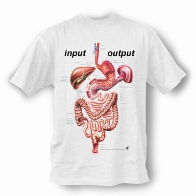 Anatomical T-Shirt Digestive Tract